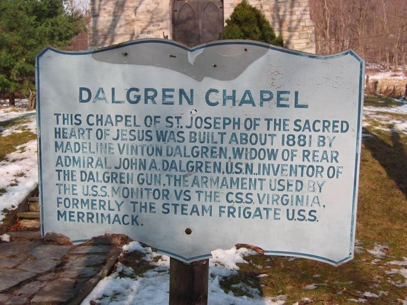 Dalgren Chapel Marker image. Click for full size.