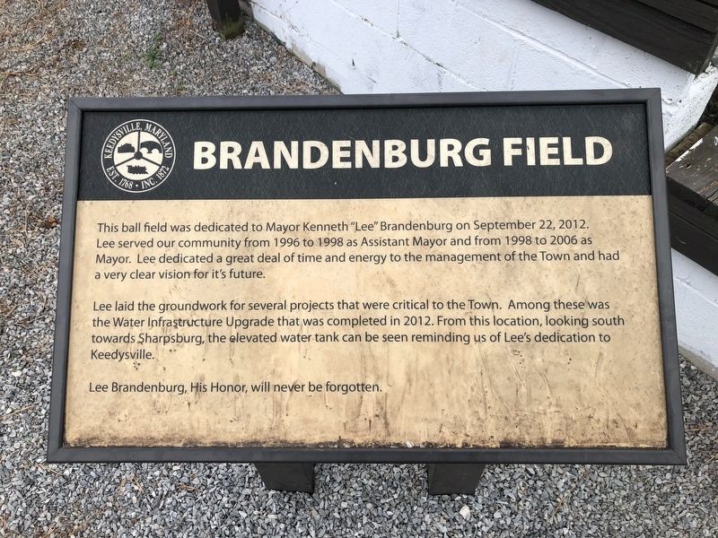 Brandenburg Field Marker image. Click for full size.