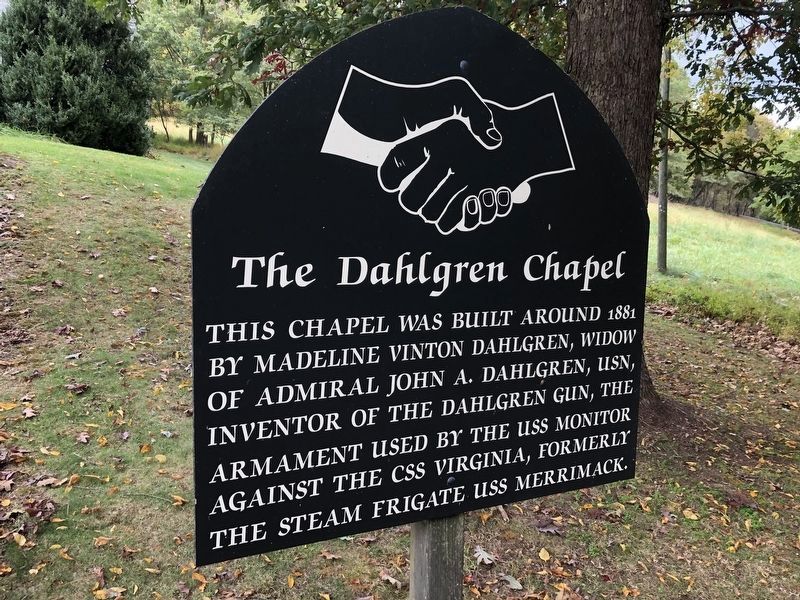 The Dahlgren Chapel Marker image. Click for full size.