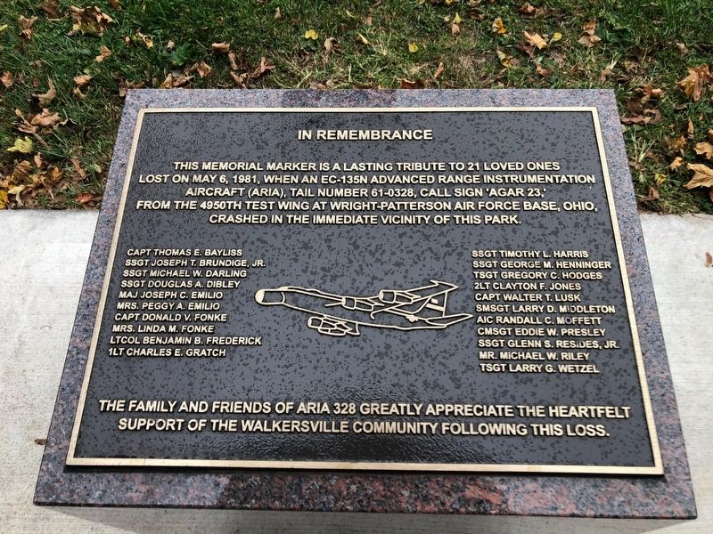 In Remembrance Marker image. Click for full size.