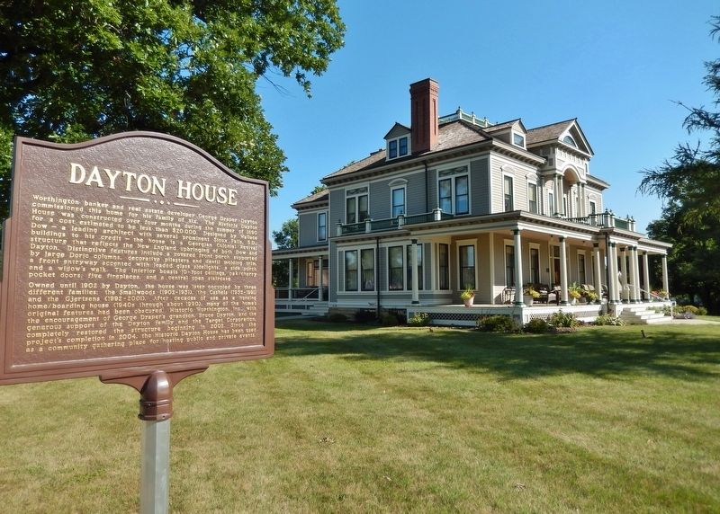 Dayton House / George D. Dayton Marker image. Click for full size.