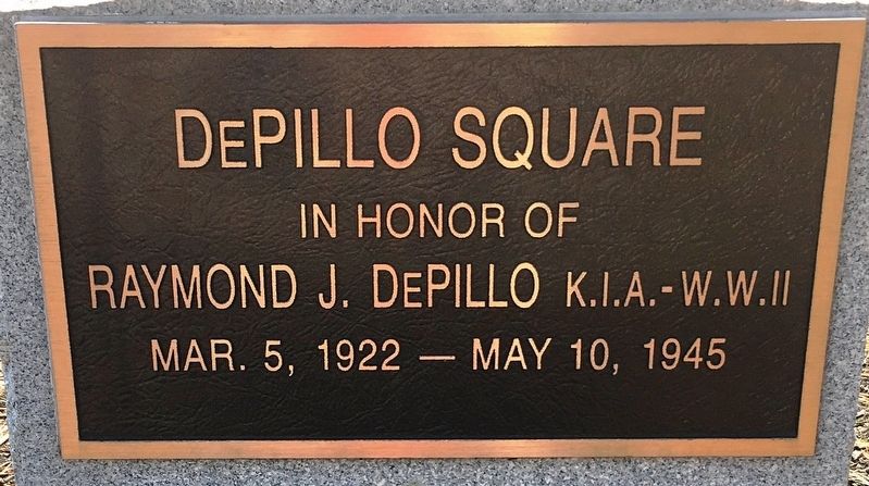 DePillow Square Marker image. Click for full size.