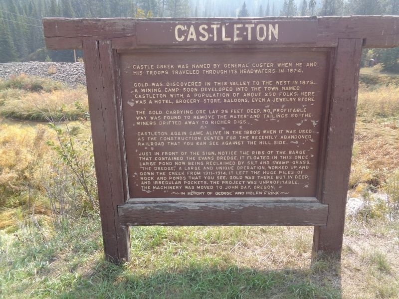Castleton Marker image. Click for full size.