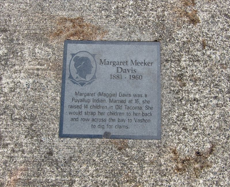 Margaret Meeker Davis Marker. Click for full size. Margaret Meeker Davis Marker image. Click for full size.