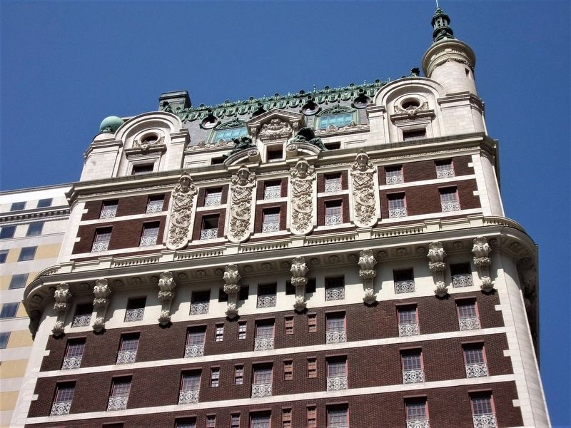 Adolphus Hotel detail image. Click for full size.