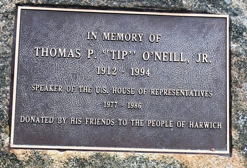 Thomas P. “Tip” O’Neill, Jr. Marker image. Click for full size.