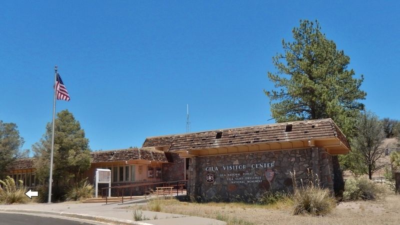Gila Visitor Center image. Click for full size.