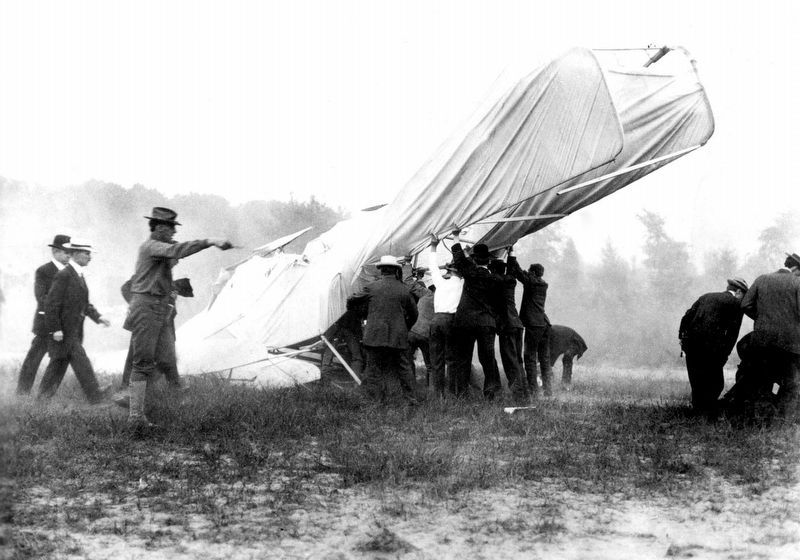 <i>...the wreck of the Wright Brothers Flyer...</i> image. Click for full size.