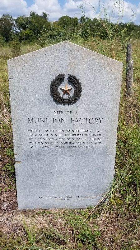 Site of a Munition Factory Marker image. Click for full size.