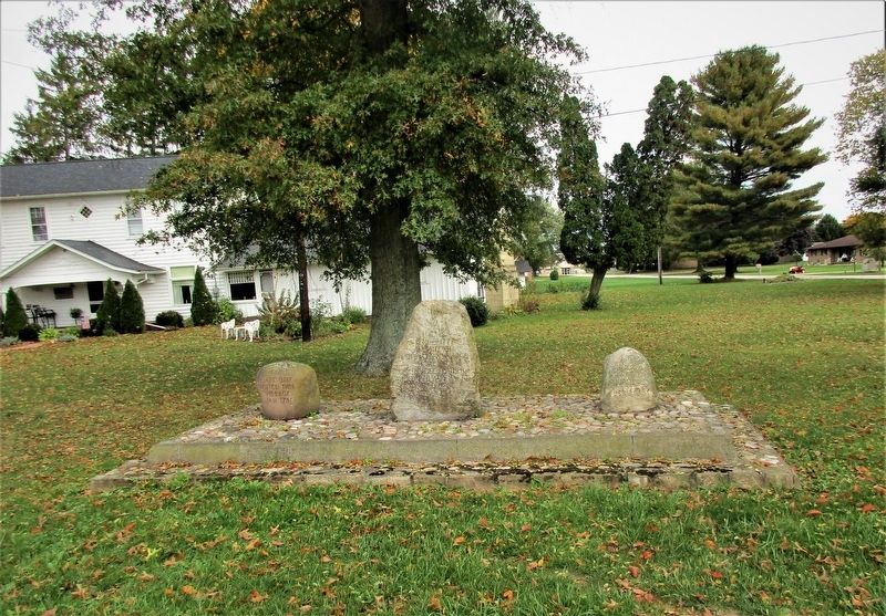 The Site of White Woman’s Village Marker image. Click for full size.