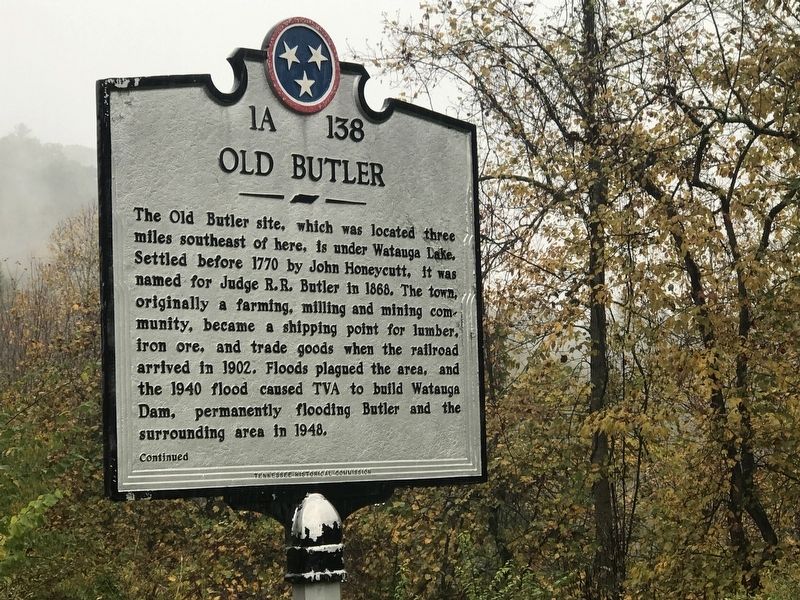 Old Butler Marker image. Click for full size.