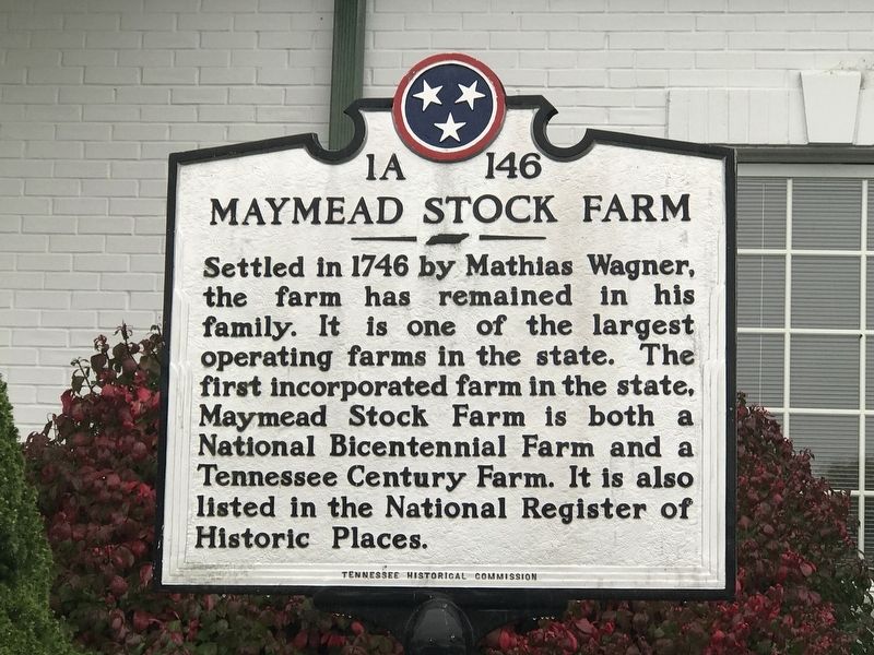 Maymead Stock Farm Marker image. Click for full size.
