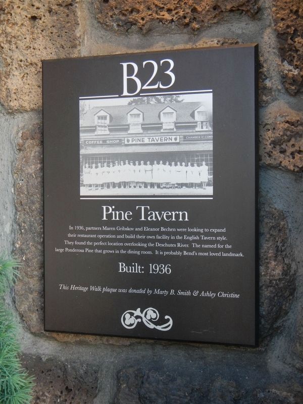 Pine Tavern Marker image. Click for full size.