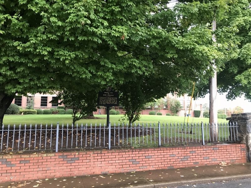 Original Site of King College Marker image. Click for full size.