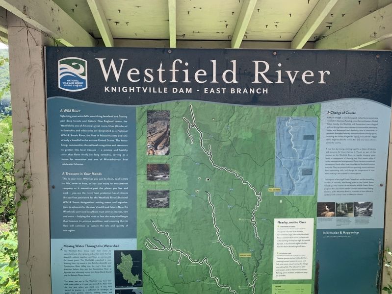 Westfield River Marker image. Click for full size.