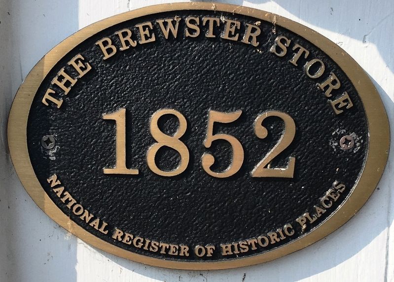 The Brewster Store Marker image. Click for full size.