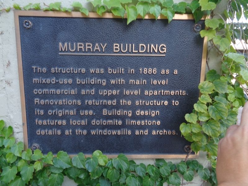 Murray Building Marker image. Click for full size.