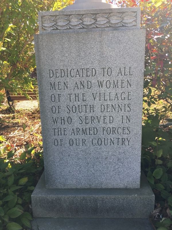 South Dennis Veterans Memorial image. Click for full size.