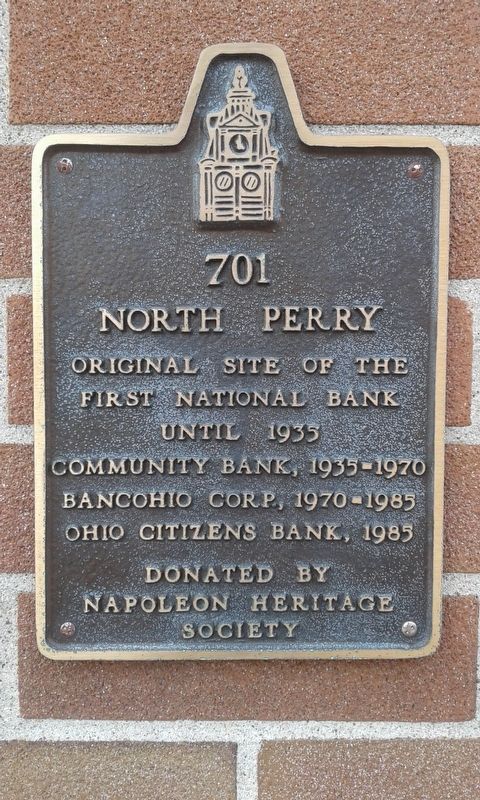 701 North Perry Marker image. Click for full size.