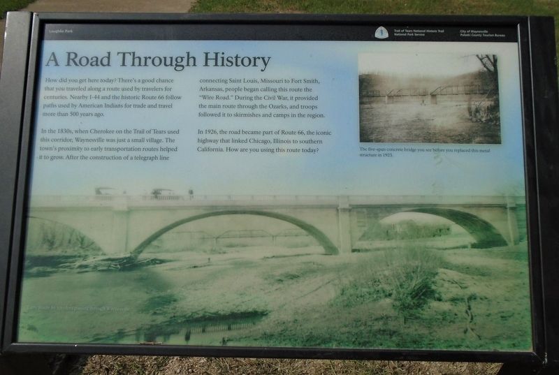 A Road Through History Marker image. Click for full size.