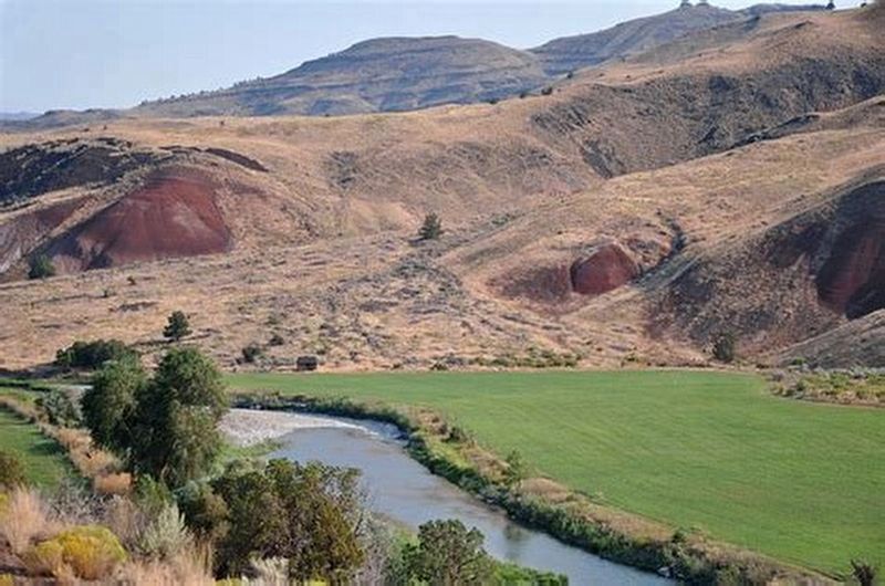 John Day River and Cant Ranch fields image. Click for full size.