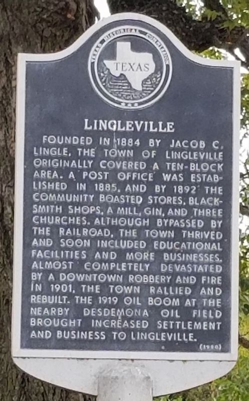 Lingleville Marker image. Click for full size.