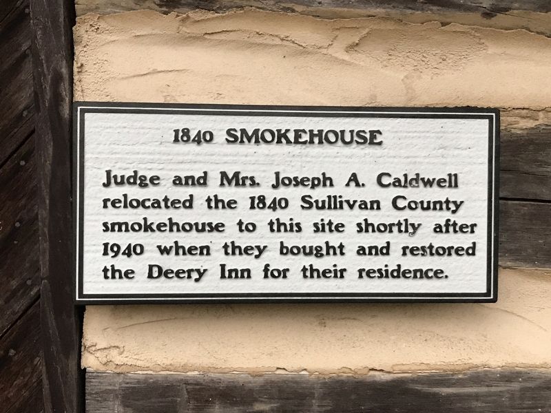 1840 Smokehouse Marker image. Click for full size.