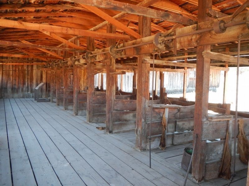 Shearing Shed and Shearing the Sheep Marker image. Click for full size.