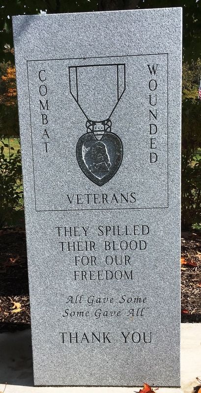 Combat Wounded Veterans Memorial image. Click for full size.