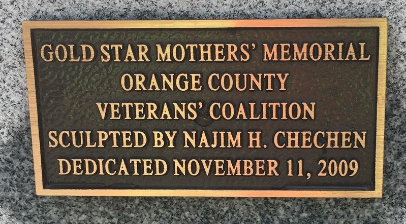 Gold Star Mothers’ Memorial image. Click for full size.