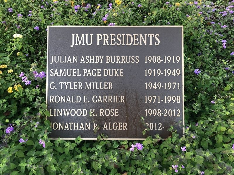 <small>JMU</small> Presidents image. Click for full size.