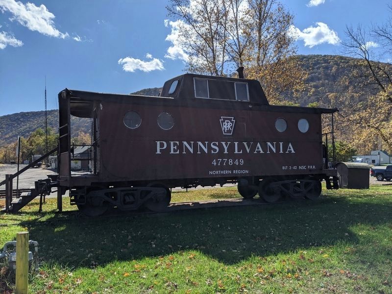 PRR Caboose image. Click for full size.