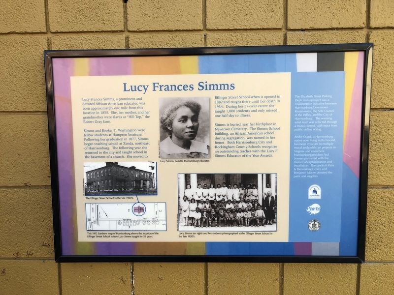 Lucy Frances Simms Marker image. Click for full size.