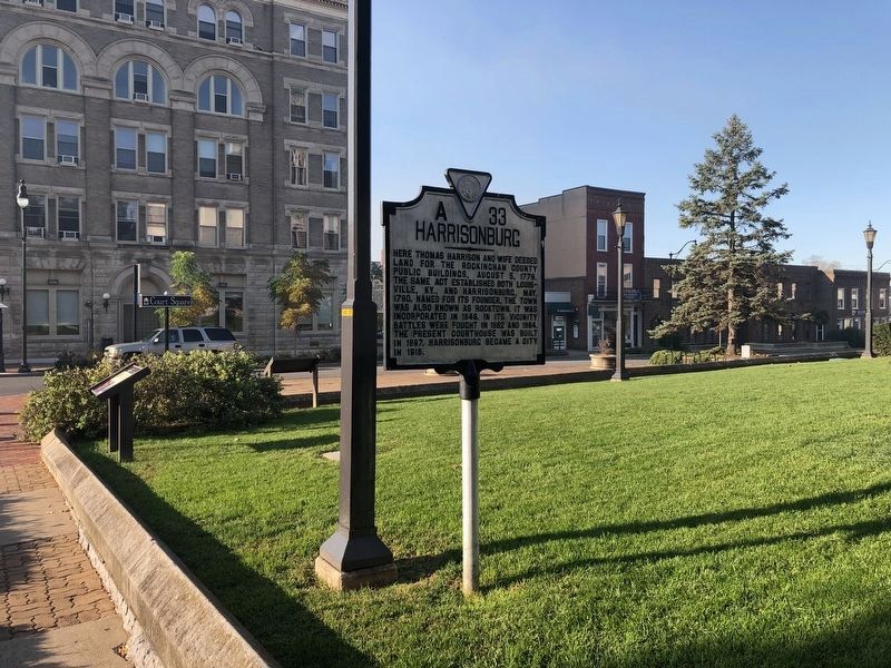 Harrisonburg Marker image. Click for full size.