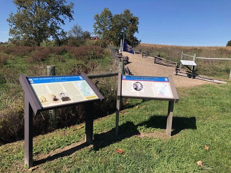 DuPont at Rude�s Hill Marker image. Click for full size.