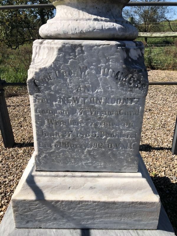 The Post-Appomattox Tragedy Monument [East facing] image. Click for full size.