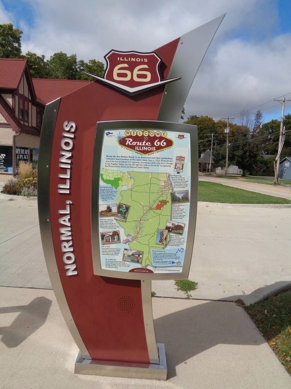 Normal, Illinois Marker image. Click for full size.