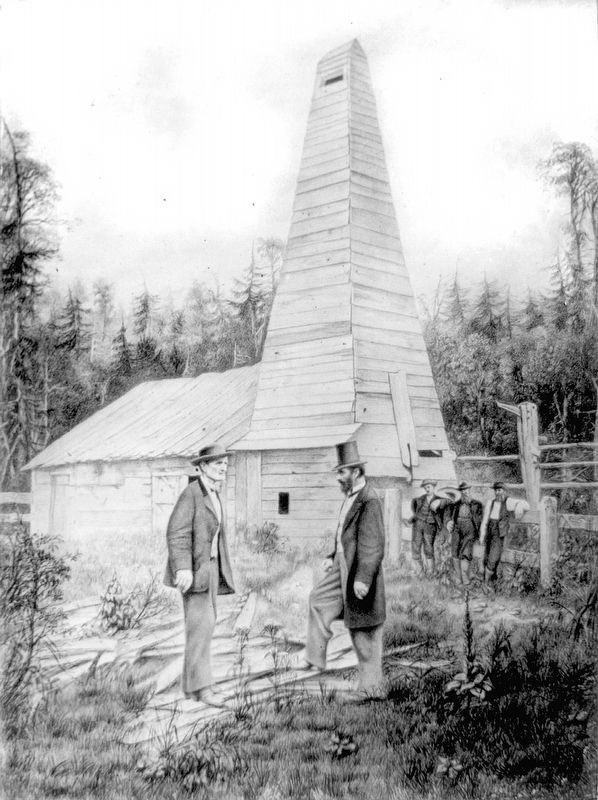 The First Oil Well image. Click for full size.