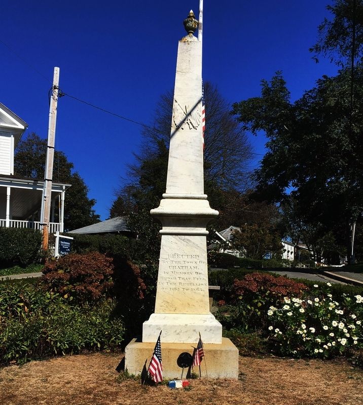Chatham Civil War Monument image. Click for full size.