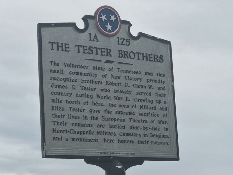 The Tester Brothers Marker image. Click for full size.