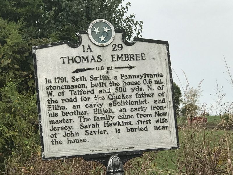 Thomas Embree Marker image. Click for full size.