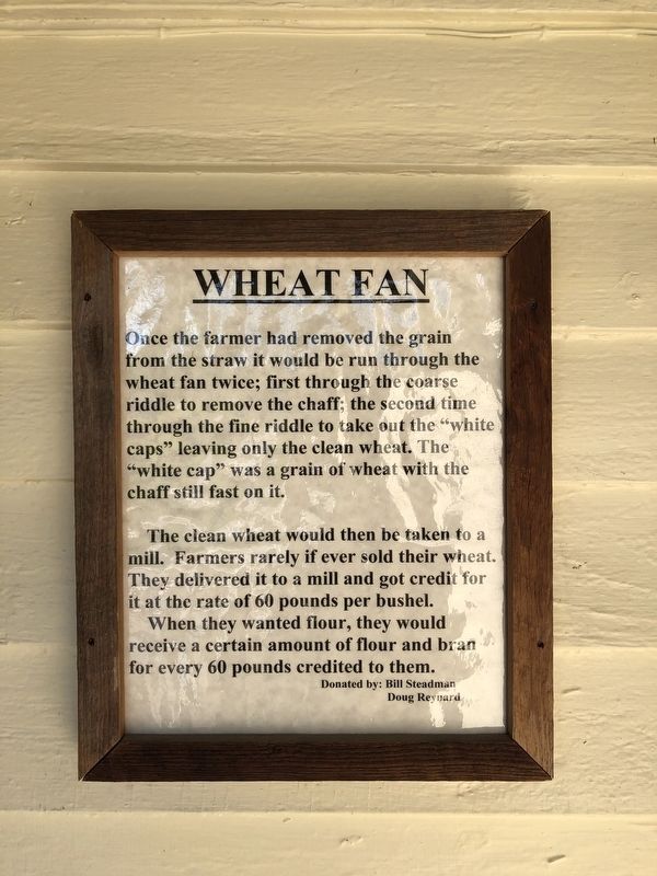 Wheat Fan Marker image. Click for full size.