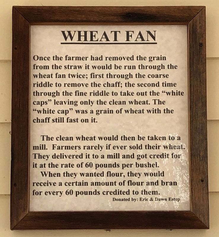 Wheat Fan Marker image. Click for full size.