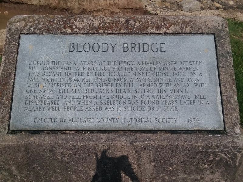 Bloody Bridge Marker. Click for full size. Bloody Bridge Marker image. Click for full size.