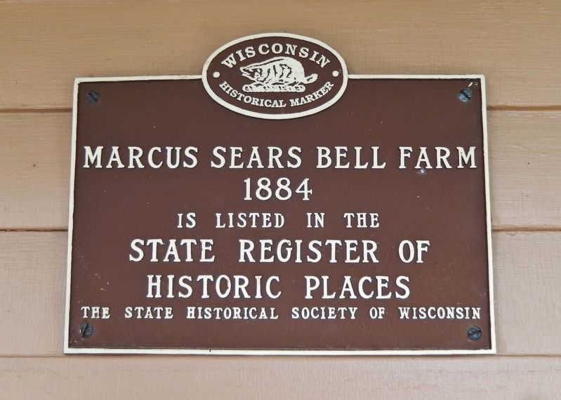 Wisconsin Register of Historic Places Marker image. Click for full size.