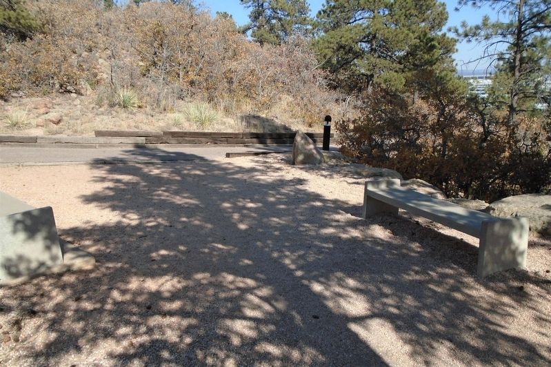 Veterans Memorial and Benches. Click for full size. Veterans Memorial and Benches image. Click for full size.