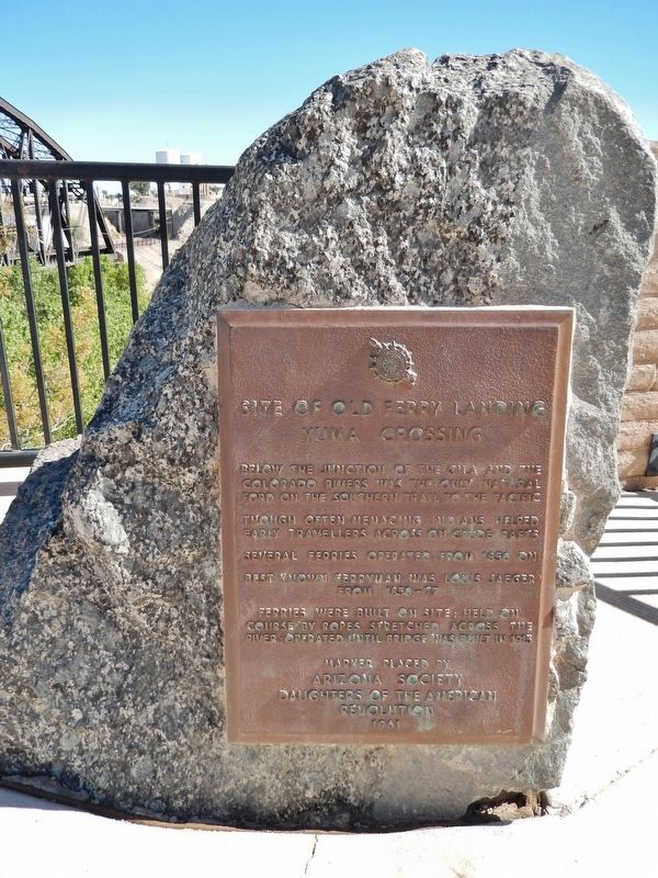 Site of Old Ferry Landing Marker image. Click for full size.