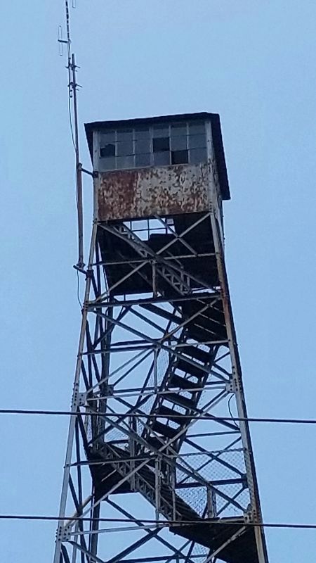 Closeup off the Liberty Hill Fire Tower image. Click for full size.