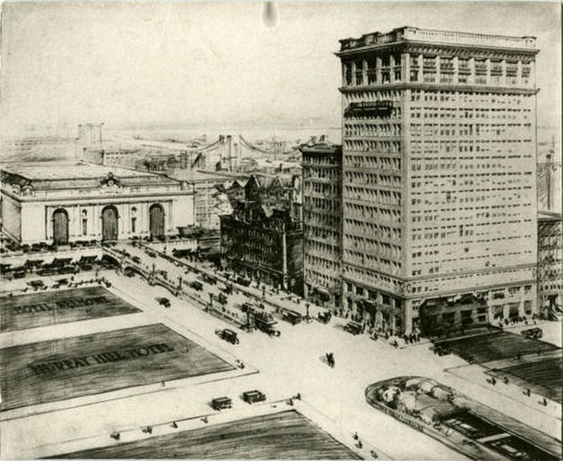 Architects Building, 101 Park Avenue (then) image. Click for full size.