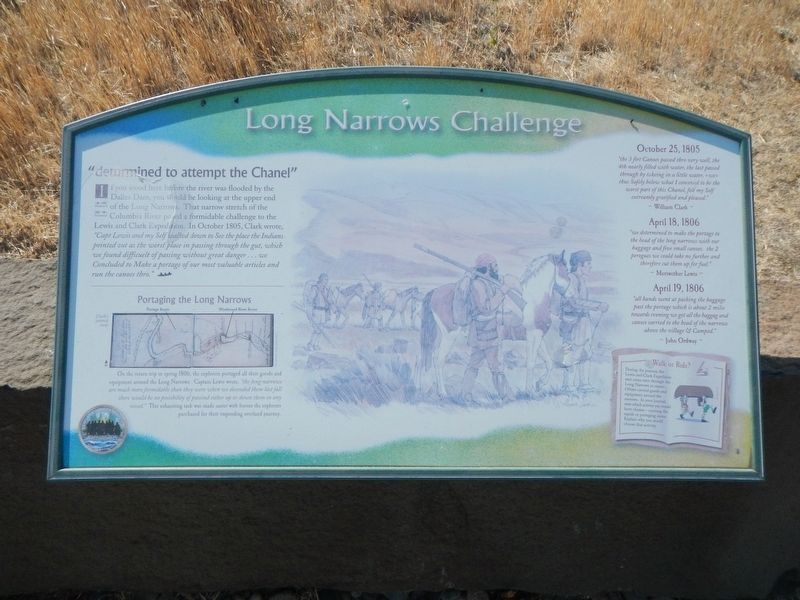 Long Narrows Challenge Marker image. Click for full size.